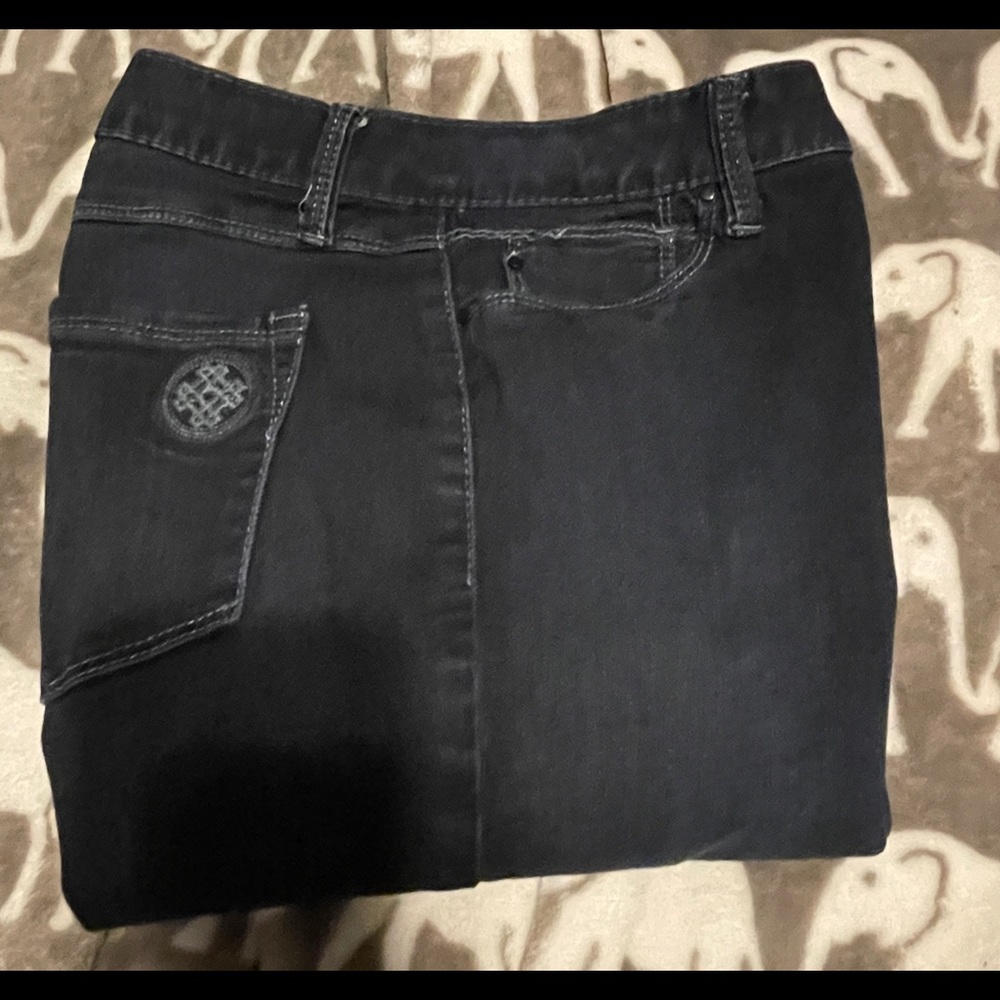 Laurie Felt Silky Ankle Skinny Jeans Size Small